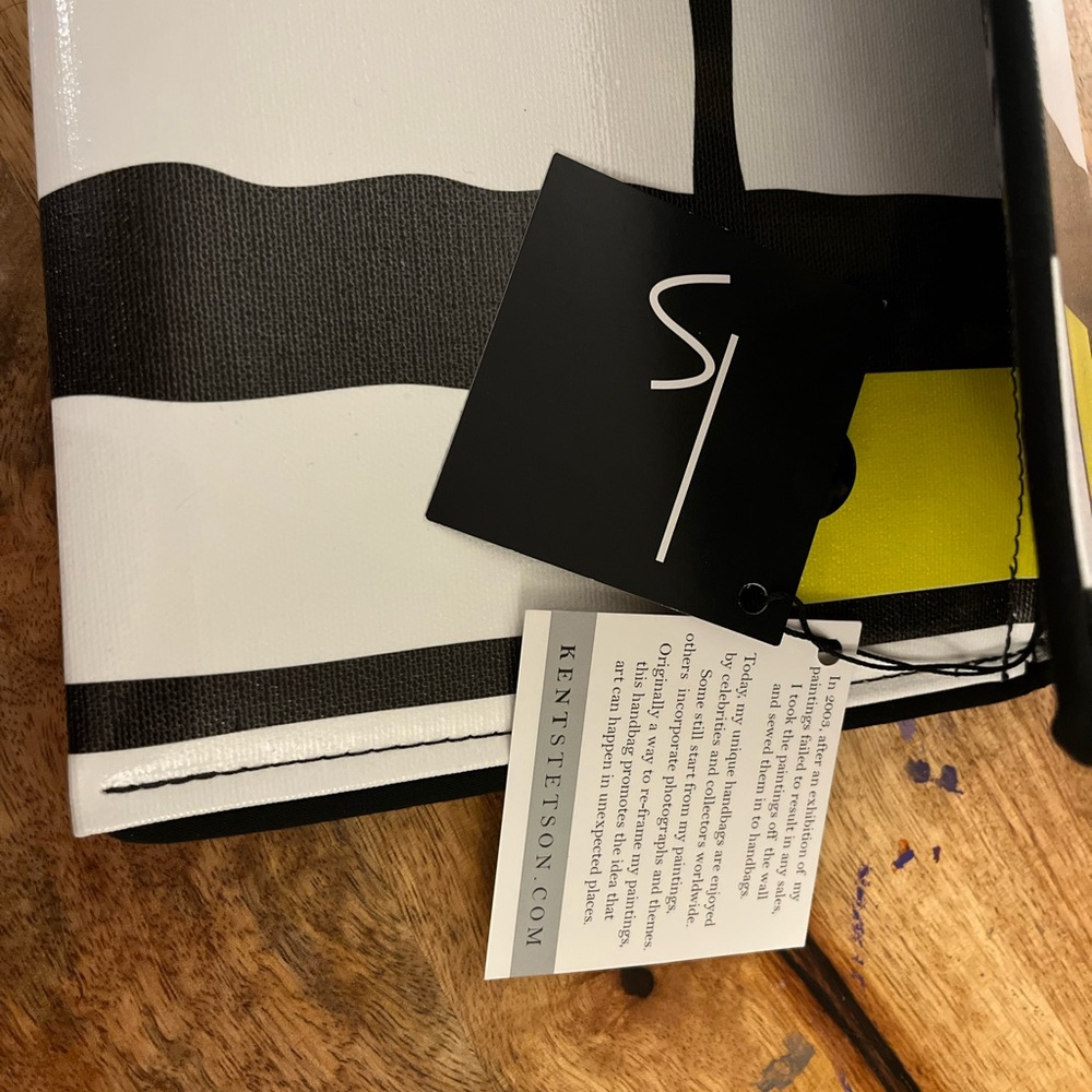 Kent Stetson Abstract Clutch - Picture 4 of 9